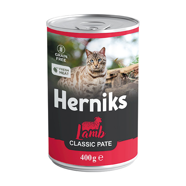 Herniks Kuzulu Ezme Yetişkin Kedi Konservesi 400gr