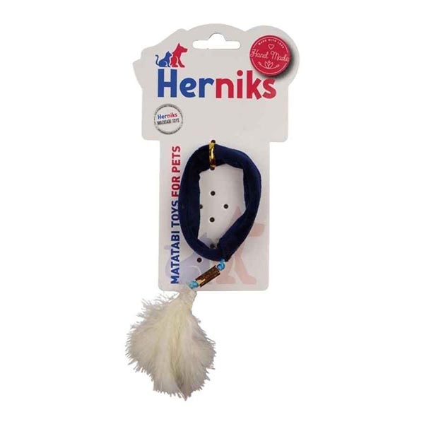 Herniks Matatabili Peluş Kedi Oyuncağı Toky 7 Cm - Lacivert