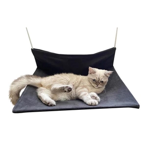 Herniks Peluş Kedi Kalorifer Yatağı - Gri - 3