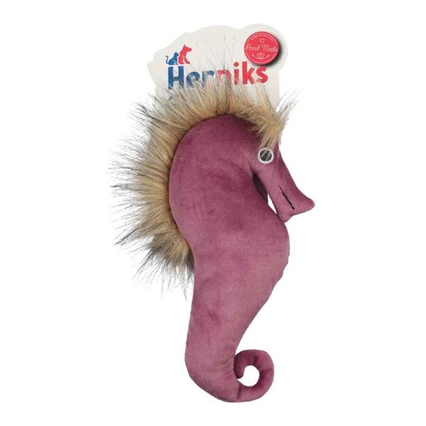 Herniks Sesli Kumaş Peluş Köpek Oyuncağı - Soi 25cm Pembe