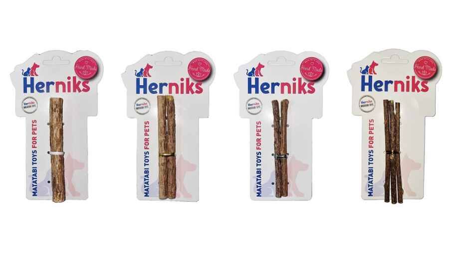 Herniks Yenilebilir Matatabi Çubuğu Jumbo 2'li