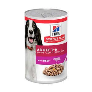 Hills - Hill's SCIENCE PLAN Biftekli Yetişkin Köpek Konservesi 370 gr