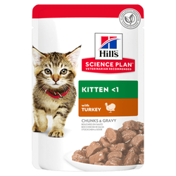 Hill's SCIENCE PLAN Hindili Yavru Yaş Kedi Maması 85 gr