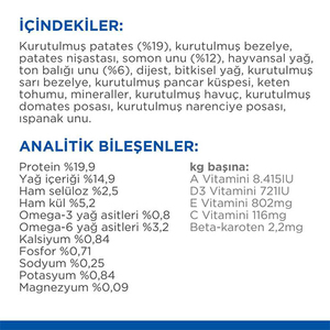 Hill′s SCIENCE PLAN Hypoallergenic Somonlu Orta Irk Yetişkin Köpek Maması 2,5kg - Thumbnail