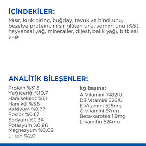 Hill's SCIENCE PLAN Somonlu Kısırlaştırılmış Yetişkin Kedi Maması 13kg + 2kg HEDİYE! - Thumbnail