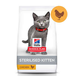 Hill&prime;s SCIENCE PLAN Tavuklu Kısırlaştırılmış Yavru Kedi Maması 10 kg