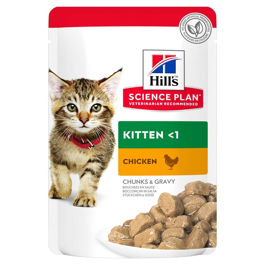 Hill's SCIENCE PLAN Tavuklu Yavru Yaş Kedi Maması 85 gr