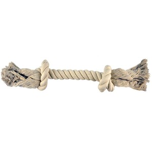 İmac - Imac Çift Düğümlü Pamuk İp Köpek Çekiştirme Halatı 30 CM 130 GR