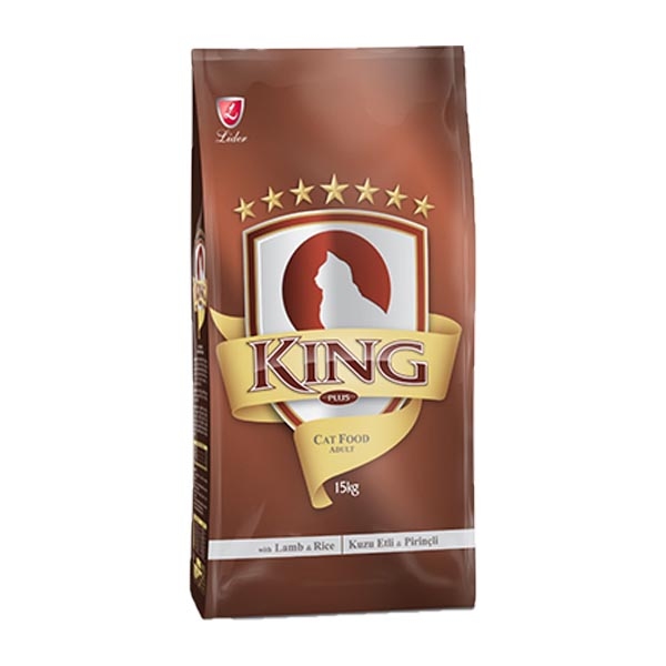 King Kuzu Etli Kedi Maması 15 Kg