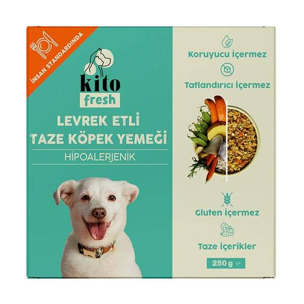 Kito Fresh Levrek Etli Köpek Yemeği 250 gr