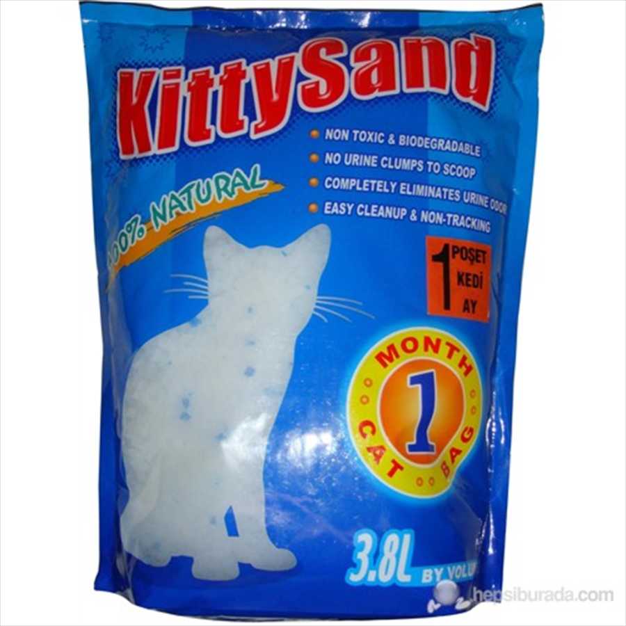 Kitty Sand Kristal Kedi Kumu 3.8 Litre