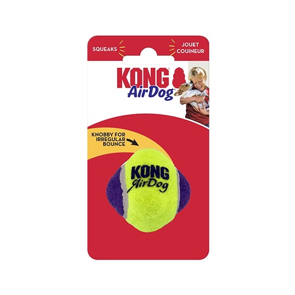 KONG AirDog Yumru Top Şeklinde Sesli Köpek Oyuncağı XS/S