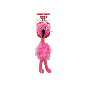 KONG Comfort Jumbo Bird Flamingo Şeklinde Peluş Köpek Oyuncağı XL - Thumbnail