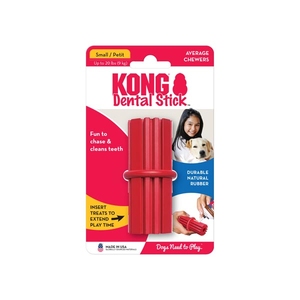 KONG Dental Stick Diş Temizliği Sağlayan Çok Amaçlı Köpek Oyuncağı S - Thumbnail