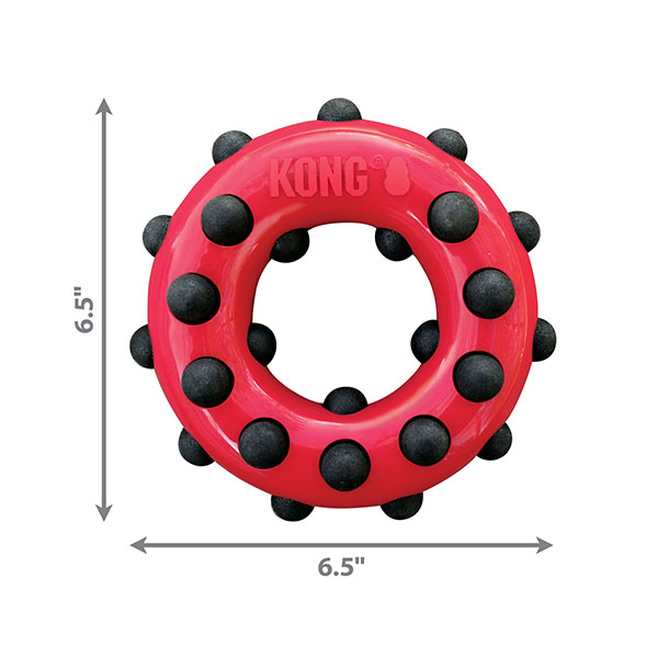 KONG Dotz Circle Halka Şeklinde Köpek Oyuncağı L