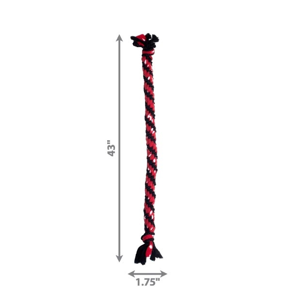 KONG Signature Rope Mega Çift Düğümlü İp Köpek Oyuncağı 101 cm