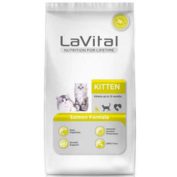 La Vital Somonlu Yavru Kedi Maması 1.5 KG - Thumbnail