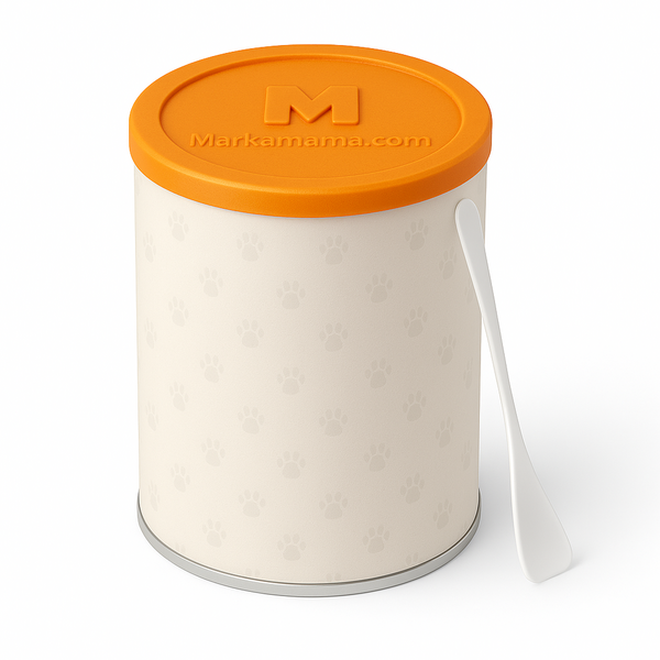 Markamama 400 GR Konserveler için Kaşık ve Kapak Seti - 1