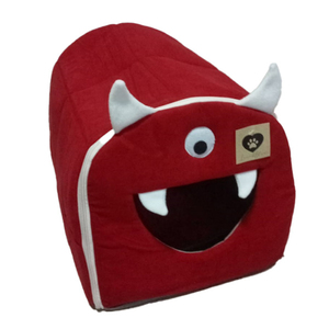 Markamama Özel Canavar Figürlü Kedi Yatağı 45 cm