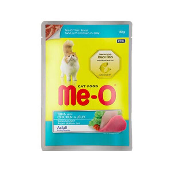 Me-O  Ton Balık&Tavuk Kedi Yaş Maması 80 Gr
