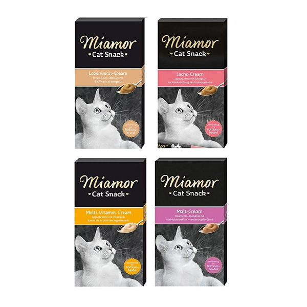 Miamor Cream 4 Çeşit Kedi Kreması 6 X 15 Gr - ( 4 Adet )