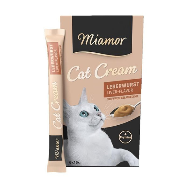 Mıamor Cream Ciğerli Kedi Ödülü 6x15 G