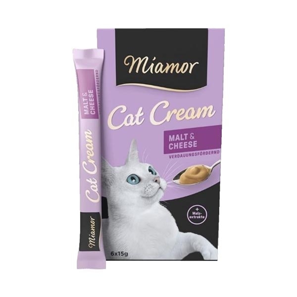 Mıamor Cream Malt -Peynir Kedi Ödülü 6 Adet 15 g