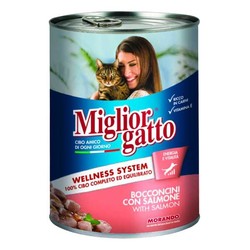 Miglior Gatto Somon Balıklı Kedi Konservesi 405 GR