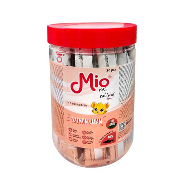 Mio Somonlu Kedi Ödül Kreması 30*15 Gr