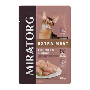 Miratorg Adult Gravy Tavuk Etli Kedi Yaş Maması 80 Gr