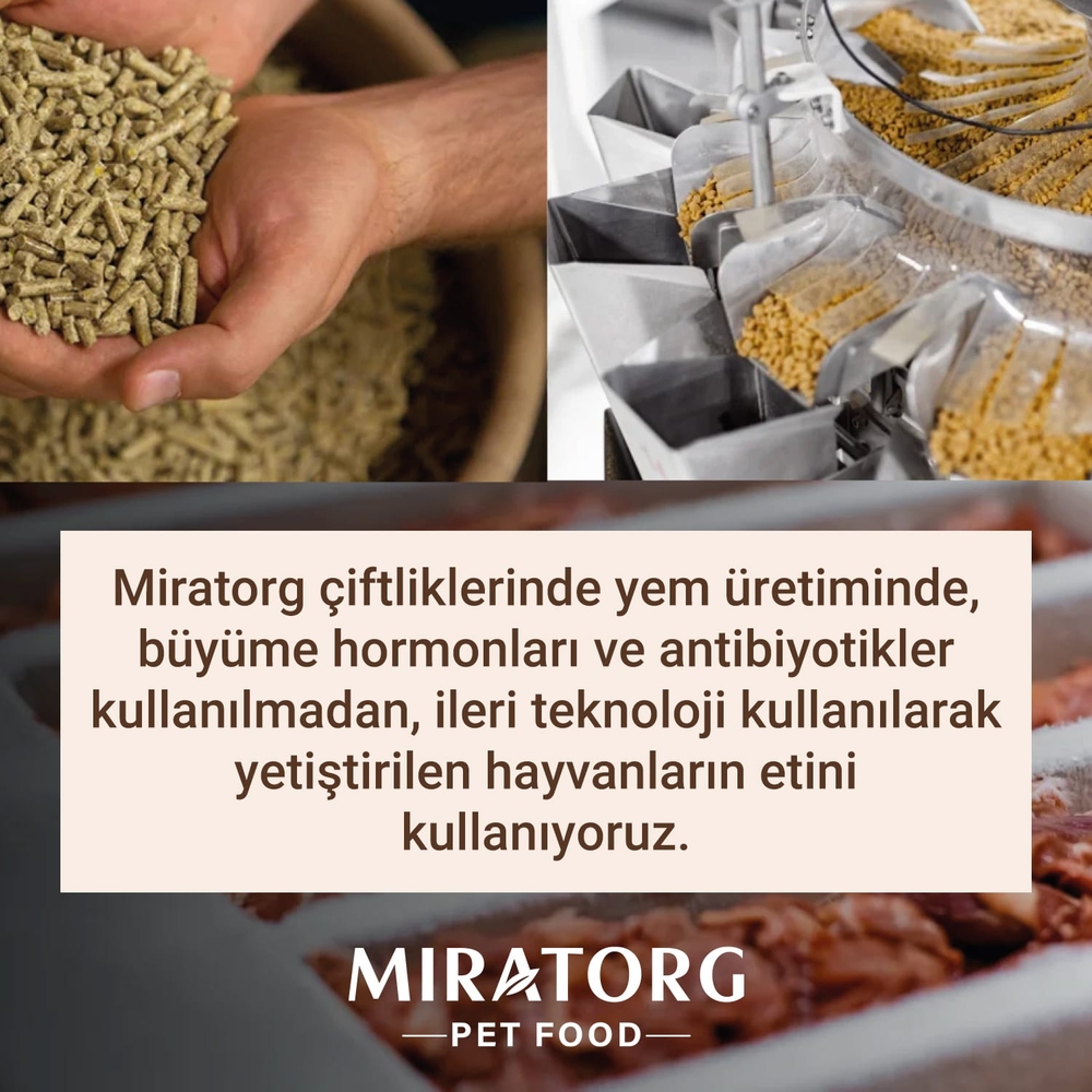 Miratorg Extra Meat Puppy Mini Sığır Etli Küçük Irk Yavru Köpek Maması 1,5 Kg - 6
