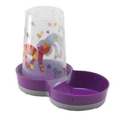 Moderna Friends Hazneli Kedi Mama ve Su Kabı 1.5 LT - 1