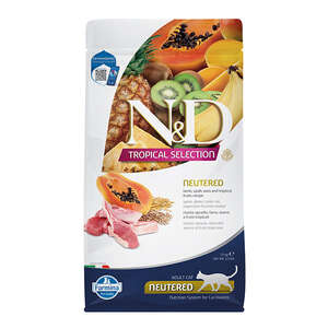 N&D Tropical Selection Kuzu Etli Kısırlaştırılmış Kedi Maması 1,5 KG