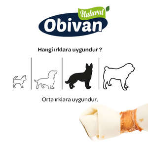 Obivan Tavuklu Dental Düğüm Köpek Diş Bakım Kemiği xs - Thumbnail