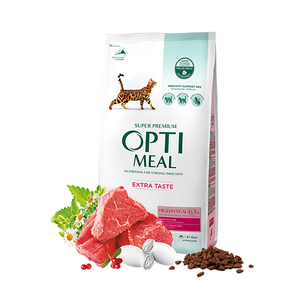 Optimeal Süper Premium Dana Etli Yetişkin Kedi Maması 1,5 Kg - Thumbnail