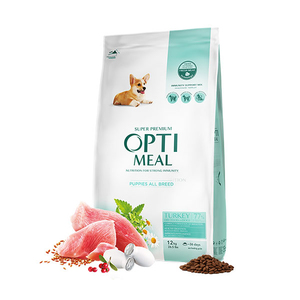 Optimeal Süper Premium Hindili Her Irk Yavru Köpek Maması 12 Kg - Thumbnail