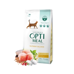 Optimeal Tavuklu Yetişkin Kedi Maması 1,5 Kg - Thumbnail