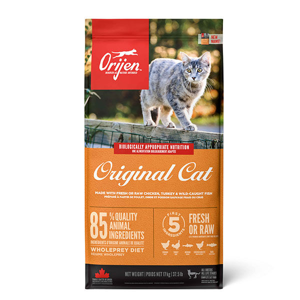 Orijen Cat & Kitten Tahılsız Yavru ve Yetişkin Kedi Maması 17 KG