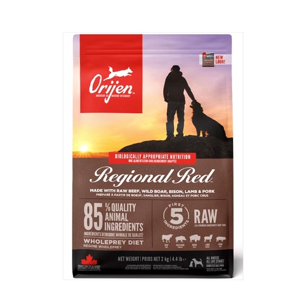 Orijen Regional Red Tahılsız Köpek Maması 2 KG