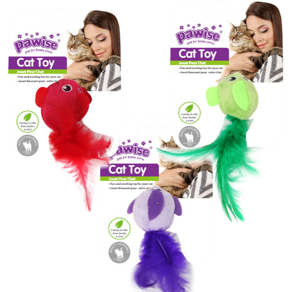 Pawise Catnipli Peluş Kuş Kedi Oyuncağı 12 cm