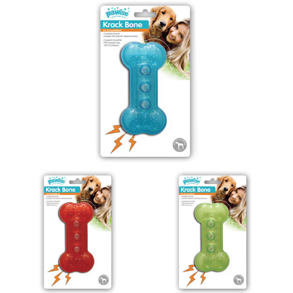 Pawise Krack Sesli Kemik Köpek Oyuncağı 14 cm