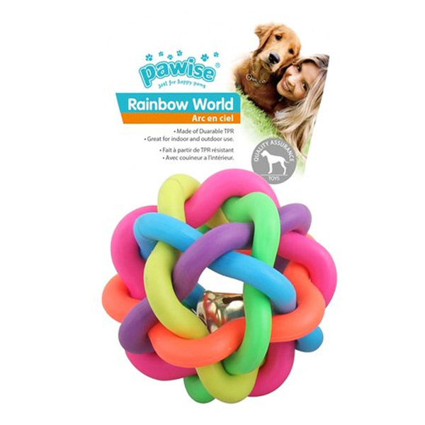 Pawise Rainbow World Örgü Top Ø 10,5 cm