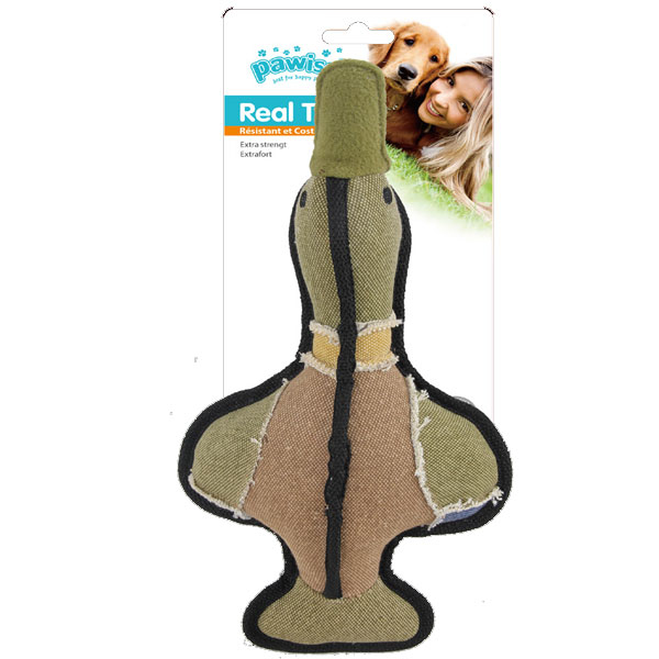 Pawise Real Tuff Ördek Köpek Oyuncağı 35 cm