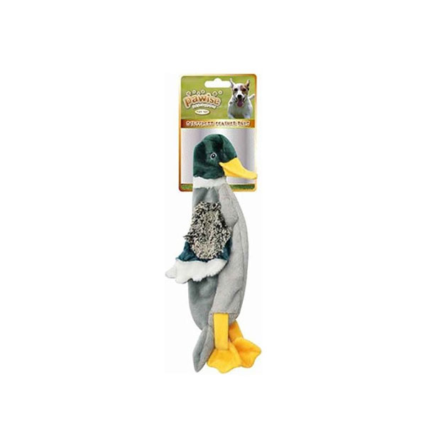 Pawise Stuffless Duck Squeaker Köpek Oyuncağı