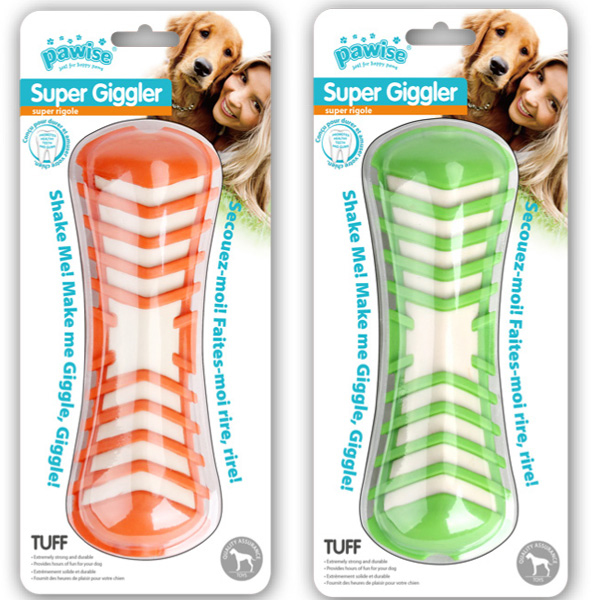 Pawise Süper Giggle Sesli Kemik Köpek Oyuncağı 19 cm