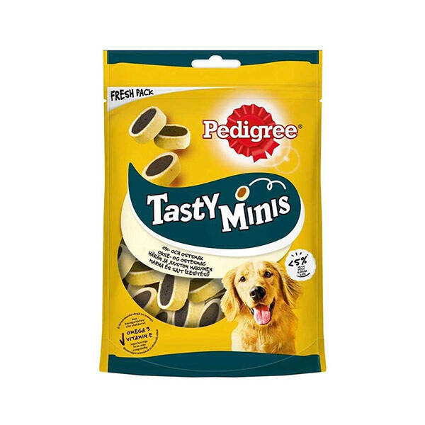 Pedigree Tasty Minis Sığır Etli ve Peynirli Köpek Ödülü 140 gr