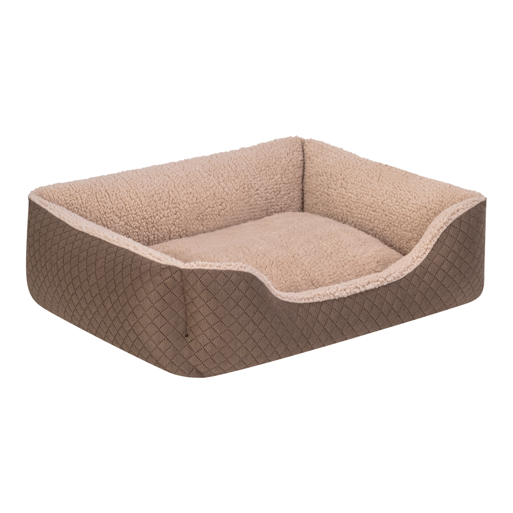 Pet Comfort Bravo Duo Kedi ve Köpek Yatağı Kahverengi/Bej S 55x45cm