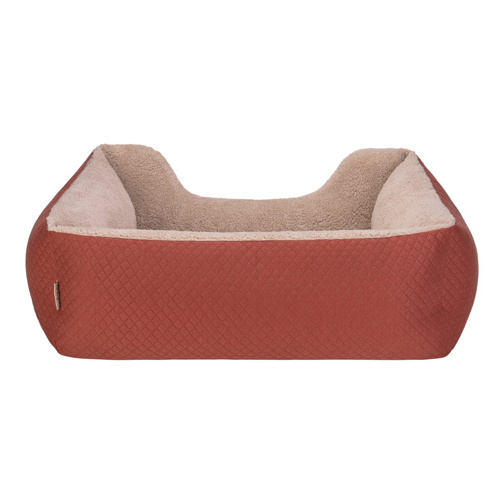 Pet Comfort Bravo Duo Köpek Yatağı Tarçın/Bej L 90x70cm