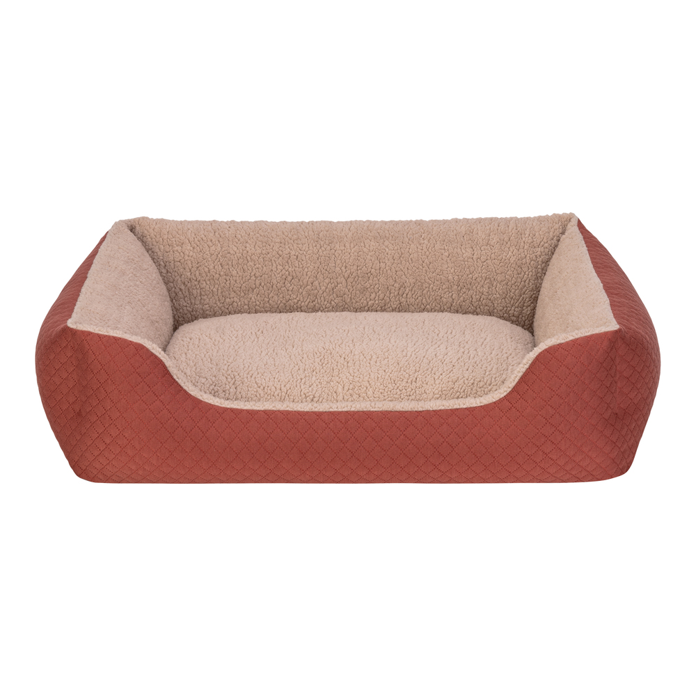 Pet Comfort Bravo Duo Köpek Yatağı Tarçın/Bej M 75x60cm