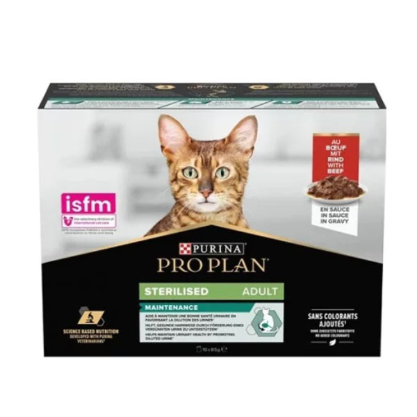 Pro Plan Biftekli Steril Kısır Kedi Pouch 85 Gr